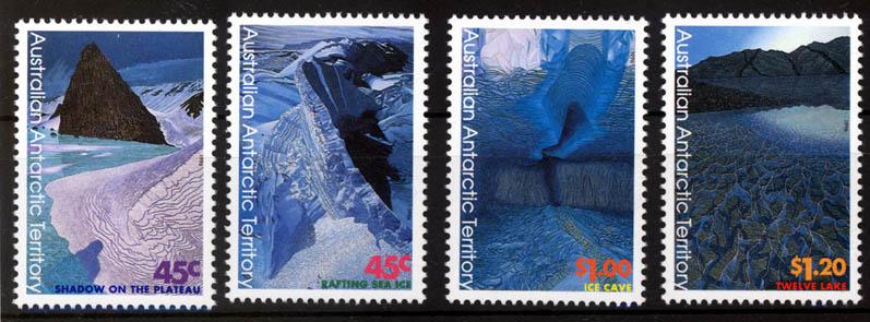 Foto Australische Gebiete in der Antarktis 4 Marken 1996