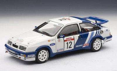 Foto Autoart  Ford Sierra Cosworth Tour De Corse 1988 Carlos Sainz 12 88811 1/18
