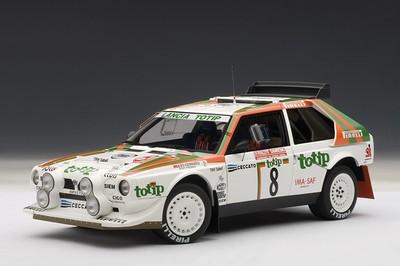 Foto Autoart Lancia Delta S4 8 Cerrato/cerri Winner San Remo Rally 1986 1/18