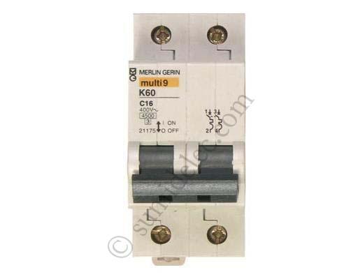 Foto Automático Magnetotérmico 1p+n 16a K60n