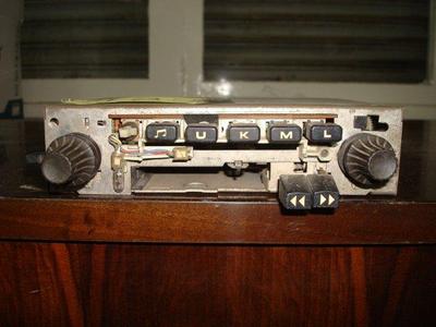 Foto Autorradio Vintage. Old Car Radio Blaupunkt.  Cod$132
