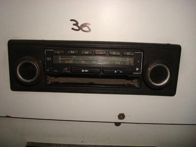 Foto Autorradio Vintage. Old Car Radio Blaupunkt Stereo.  Cod$36