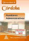 Foto Auxiliares Administrativos De La Universidad De Córdoba. Test Y