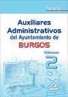 Foto Auxiliares Administrativos Del Ayuntamiento De Burgos. Temario. Volume