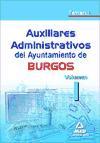 Foto Auxiliares Administrativos Del Ayuntamiento De Burgos. Temario. Volume