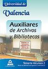 Foto Auxiliares de archivos y bibliotecas de la universidad de valencia. t