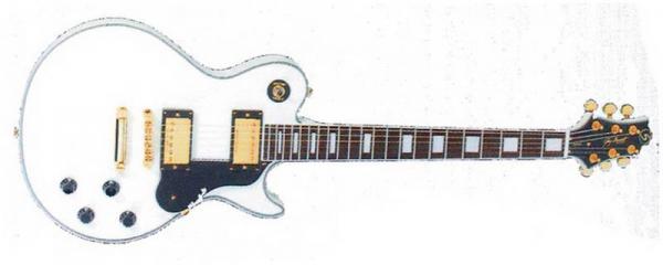 Foto Av-7/pw guitarra elec. blanca