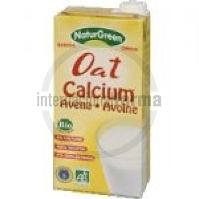 Foto avena calcium bebida vegetal naturgreen brik 1 litro