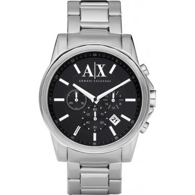 Foto AX2084 Armani Exchange Mens ACTIVE Silver Chronograph Watch