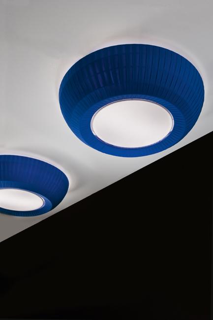Foto Axo Light Bell PL 60 E27 2x75w o E27 2x20w fluo, oro Deckenleuchte