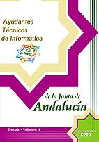 Foto Ayudantes tecnicos de la junta de andalucia. opcion informatica: temario (vol. ii) (en papel)