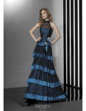 Foto azul real Vestido de Fiesta