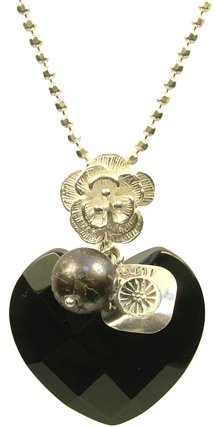 Foto Azuni Joyas de la mujer Necklace H/N/BL2 Onyx