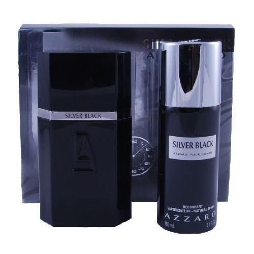 Foto Azzaro Lote SILVER BLACK Eau de toilette Vaporizador 100 ml +...