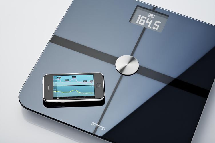 Foto Báscula de baño Withings compatible con iPhone