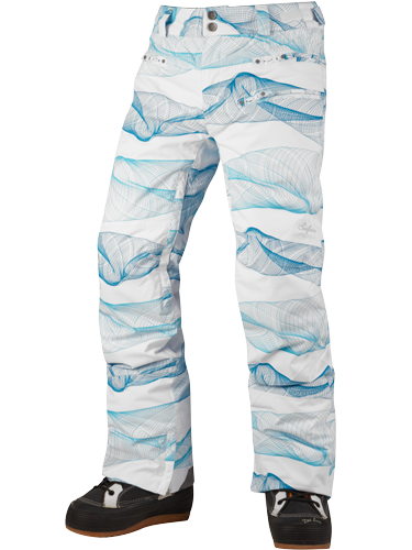 Foto B2m 360 Spiral Pantalones Mujer Ski Y Snowboard Azul Turquesa