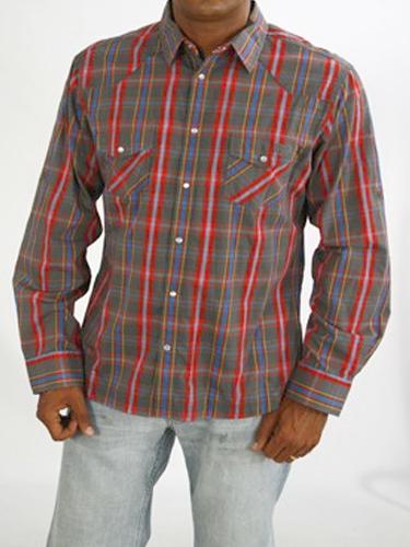 Foto B2m Camisa A Cuadros Surfanic