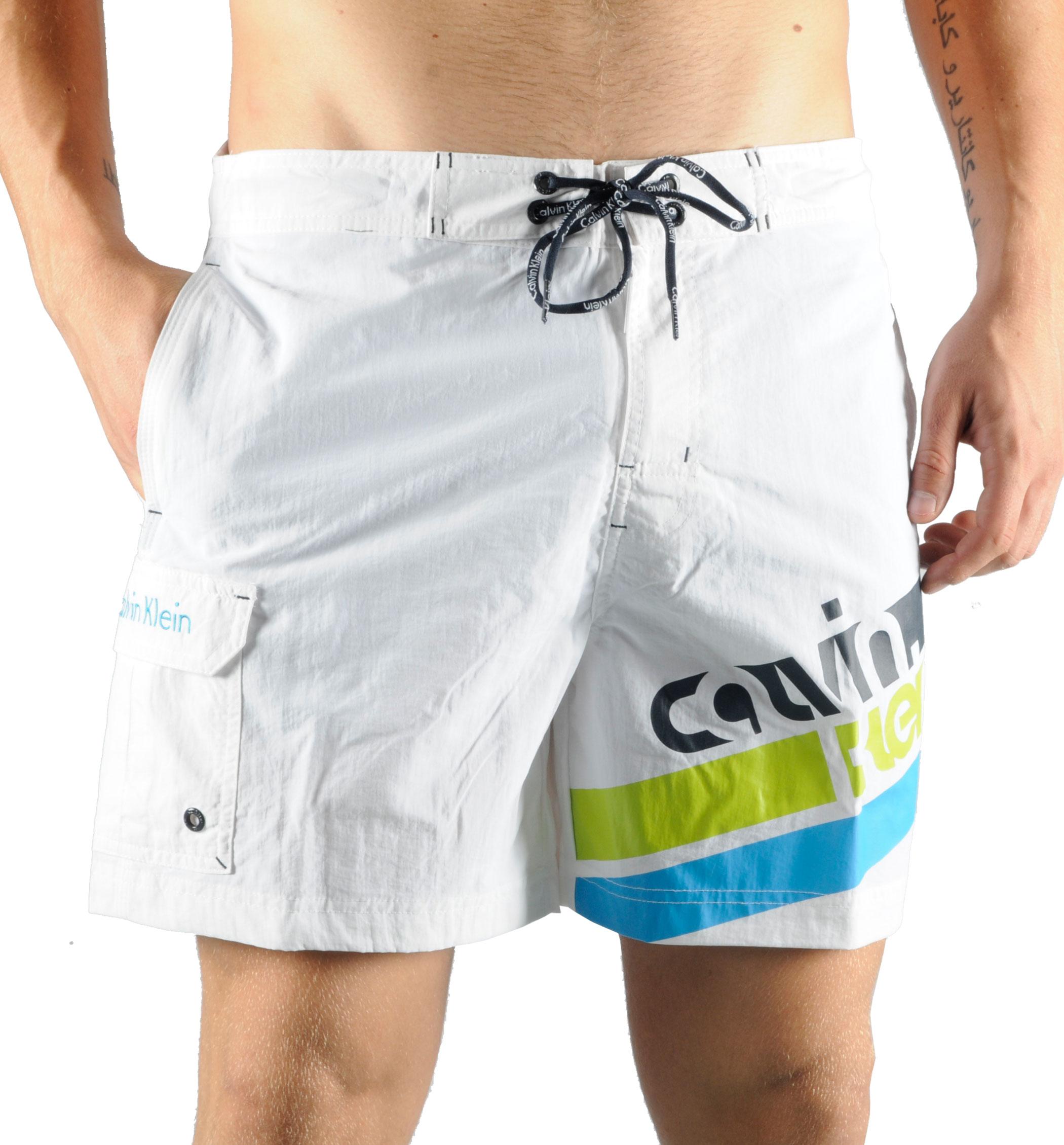 Foto Bañador hombre Calvin klein MEDIUM SURF WHITE