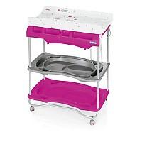 Foto Bañera cambiador atlantis - gris / fuschia - cambiador brevi