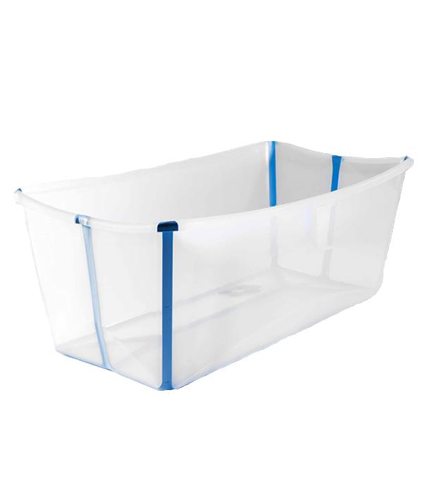 Foto Bañera plegable flexi bath transparente-turquesa