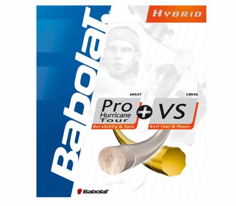 Foto Babolat - Hybrid Pro Hurricane Tour + VS - 12m - PH Tour 130 + VS 130