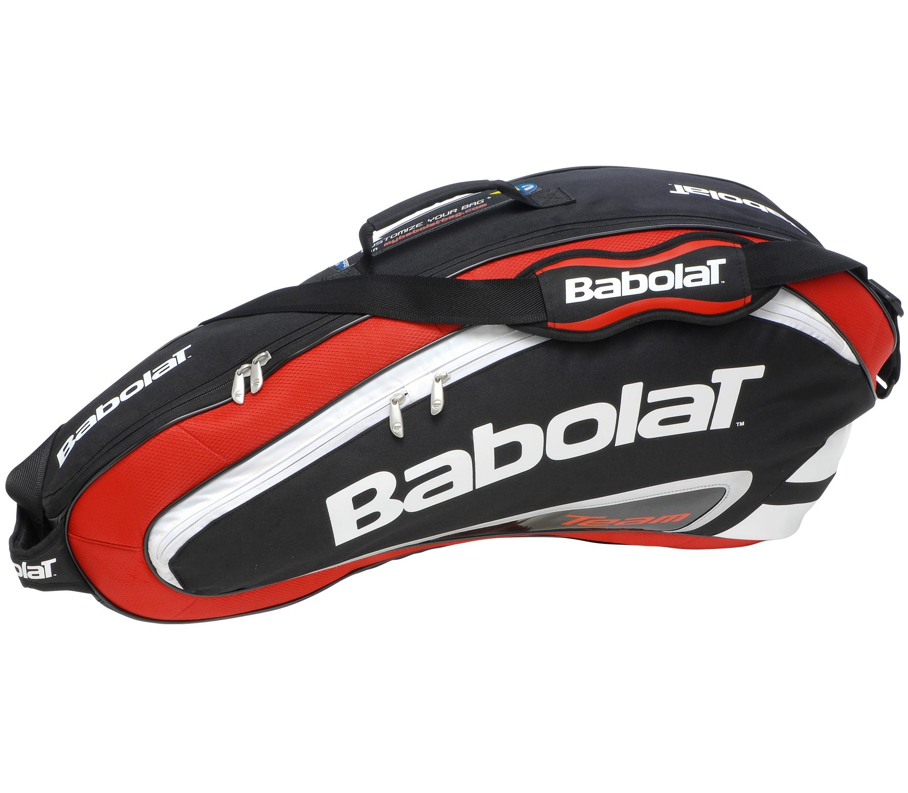 Foto Babolat - Raquetero x 3 Team Line rojo