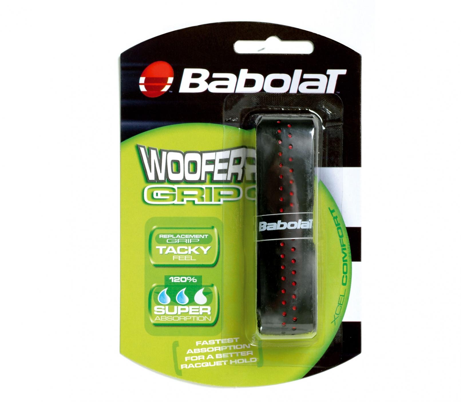 Foto Babolat - Woofer Grip - Schwarz/Rot