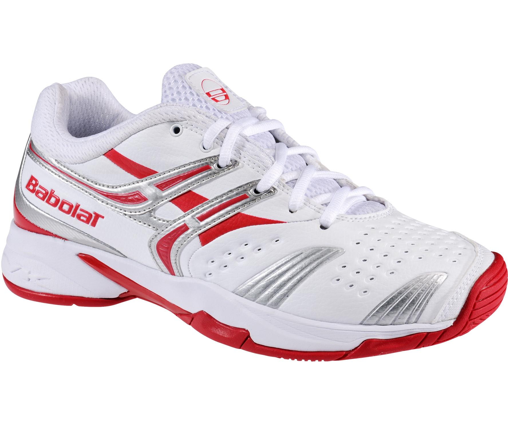 Foto Babolat - Zapatillas Mujer Drive 2 blanco/rojo