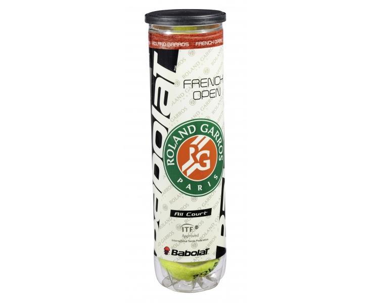 Foto BABOLAT French Open All Court Tennis Ball (4 Ball Can)
