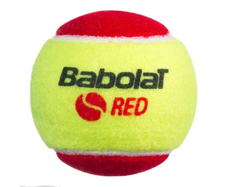 Foto BABOLAT Play and Stay Red Felt Tennis Ball (24 Balls)