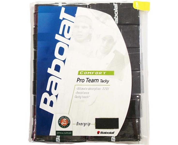 Foto BABOLAT Pro Team Tacky Overgrip (Pack of 12)