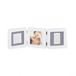 Foto Baby art marco triple double print frame blanco