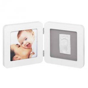 Foto Baby Art Print Frame Withe & Grey