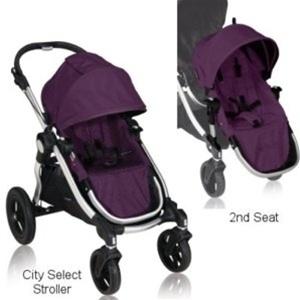 Foto Baby Jogger City Select - 2 sillas + 2 capazos. Morado