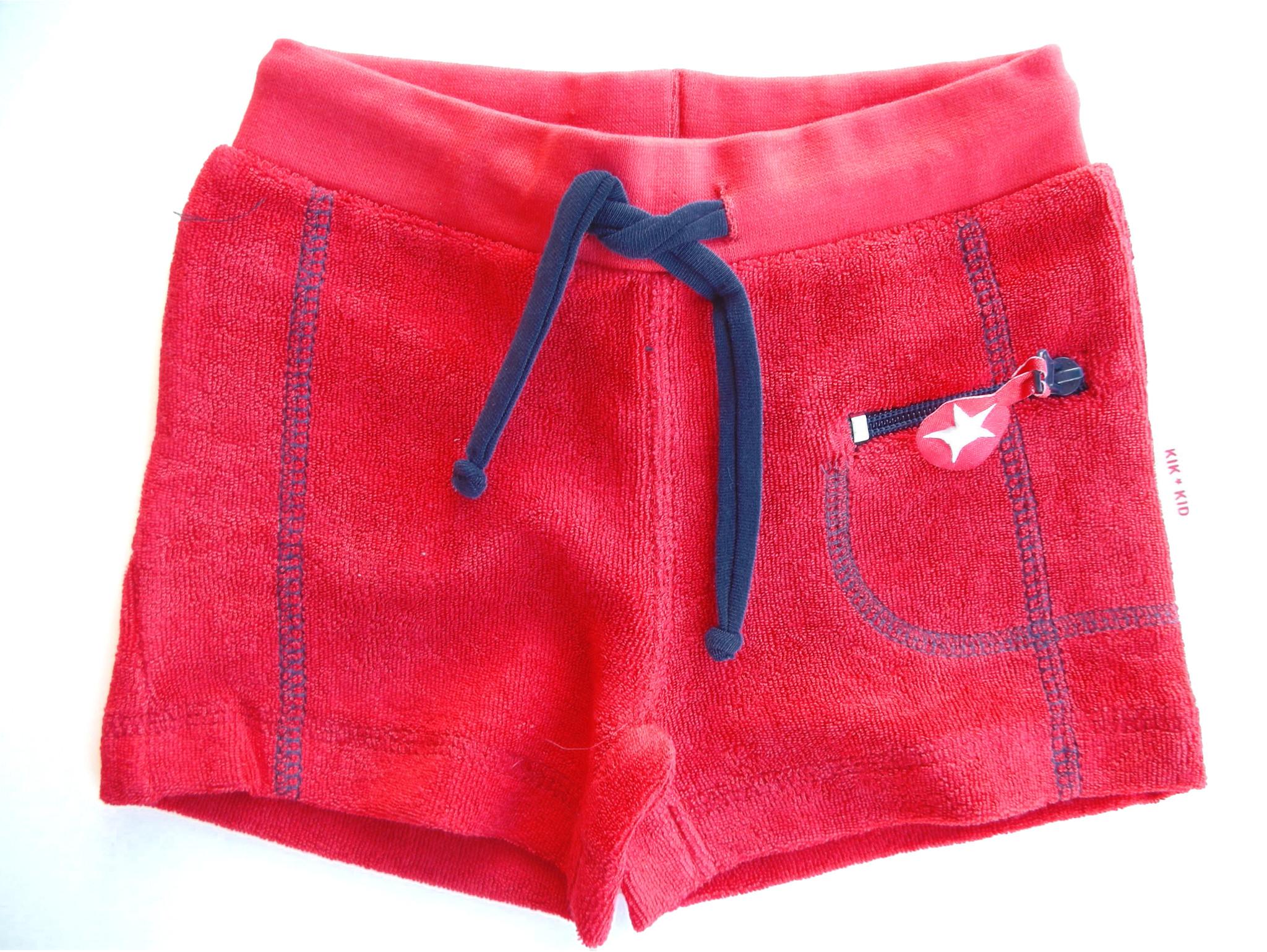 Foto Baby shorts de KIK-KID, pantalón corto rojo