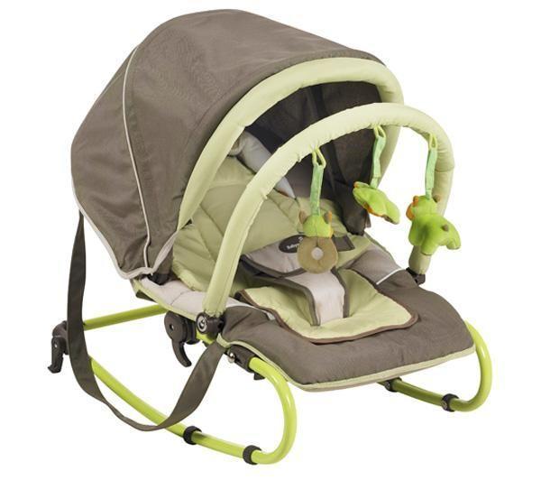 Foto Babymoov Tumbona Bubble completa chocolate/verde