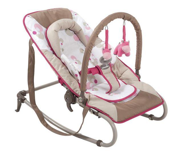 Foto Babymoov Tumbona Bubble simple rosa