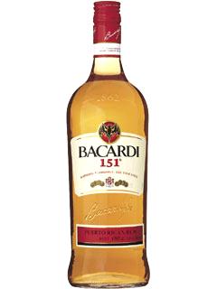 Foto Bacardi 151 Rum 1,0 Ltr