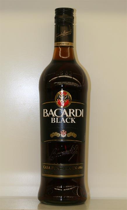 Foto Bacardi Black 0,7l 37,5%vol. (18.93 EUR/L)