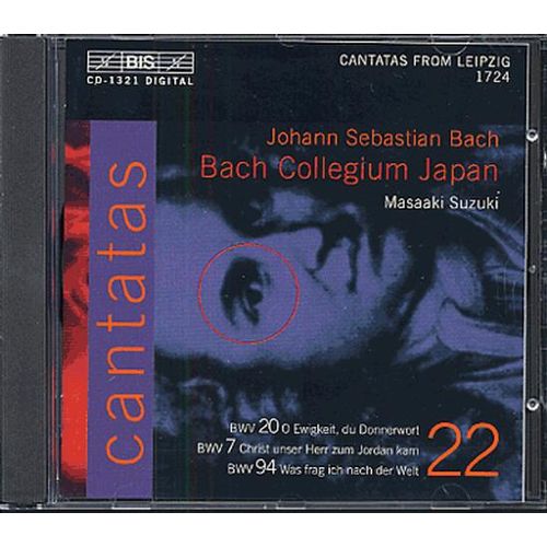 Foto Bach Collegium Japan Vol.22 - Cantatas 20,7,94