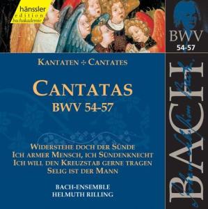 Foto Bach-Collegium/Rilling: Kantaten BWV 54-57 CD