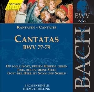 Foto Bach-Collegium/Rilling: Kantaten BWV 77-79 CD