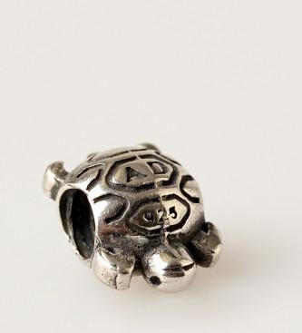 Foto Bacio italy. Abalorio TORTUGA plata