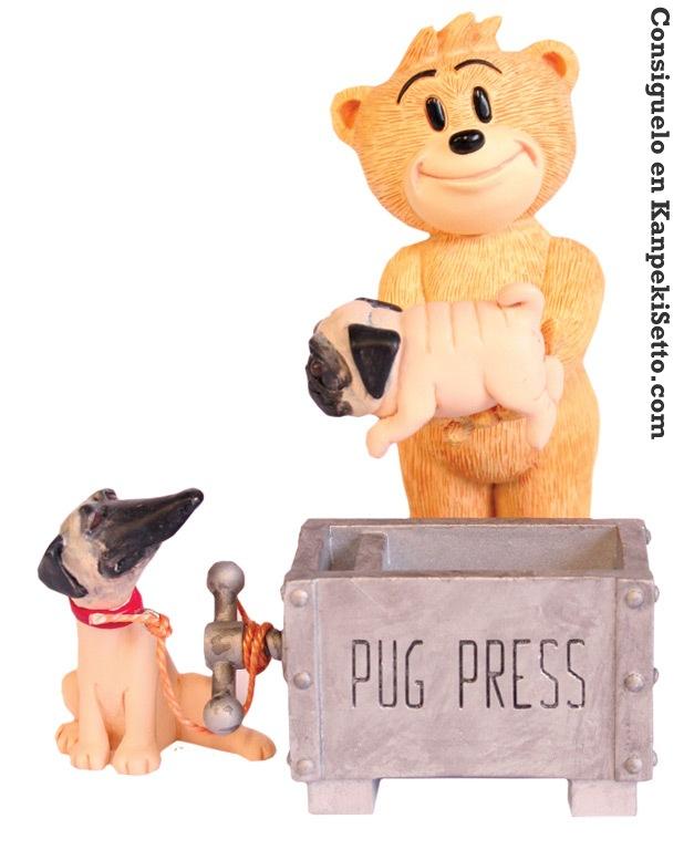 Foto Bad Taste Bears Doggy Style Coleccion Figura Pug 11 Cm