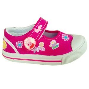 Foto Bailarinas Peppa Pig Merceditas Lona