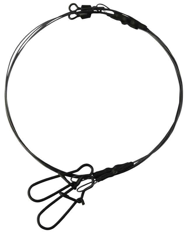 Foto bajo de línea savage gear titanio single strand wire traces titanium s