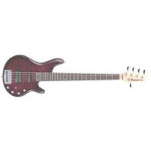Foto Bajo ibanez 5 cdas blackberry sunburst