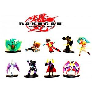 Foto Bakugan, colección de 9 figuras