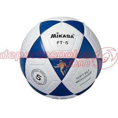 Foto balon/mikasa:mikasa ft-5 unica blanco-azul