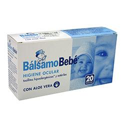 Foto Balsamo bebe higiene ocular 20 toallitas